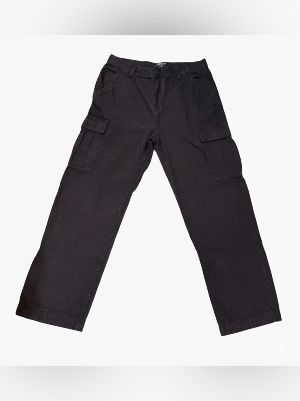 Cotton On Black Loose Fit Cargo Pants